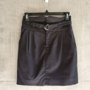CLUB MONACO Black belted pencil skirt / Size 0